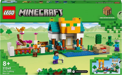 Lego minecraft cutie de lucru manual 21249 foto