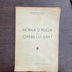 Capitanul Gh. Grama Morala si religia in opera lui Kant