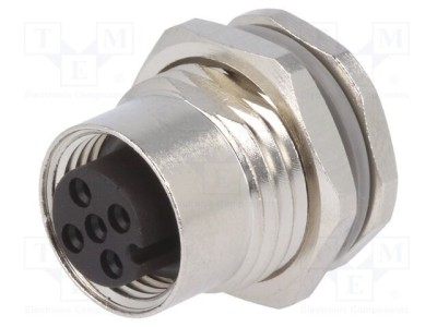 Conector M12 soclu PIN 5 mamă TE Connectivity A-DeviceNet CANopen IP67 foto