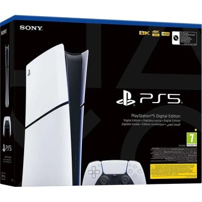 Consola PlayStation 5 PS5 Slim, Digital Edition 1TB SSD, D-Chassis Second-Hand SH foto