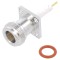 Conector N mamă 50&Omega; aurit
