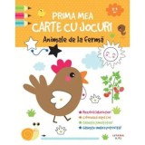 Prima mea carte cu jocuri. Animale de la ferma (2-3 ani) - Litera