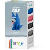Set Hey Clay Forest Animals - Lup