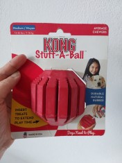 KONG Stuff-A-Ball Jucărie pentru c&acirc;ini, &Oslash; cca. 8 cm, nefolosit