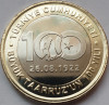 1 Lira 2022 Turcia, 100th Anniversary of the Great Offensive, unc, Europa