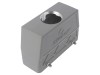 Conector Carcasa HDC Degson D24B-TEH-4G-PG29 pe cablu dreapta, intrare PG29, aliaj aluminiu, IP65 gri