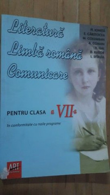 Literatura, limba romana, comunicare cl.a VII-a- Fl.Ionita, E.Carstocea foto