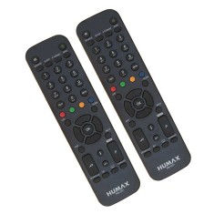 Pachet 2 telecomenzi Humax Digi RM-G01, Negru
