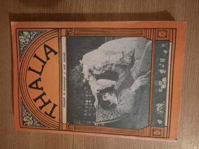 THALIA &amp;ndash; ALMANAH DE DRAMATURGIE SI ARTA TEATRALA foto
