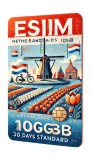 eSIM Netherlands, 100GB, 30 Days, Standard