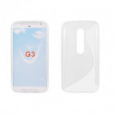 Husa Silicon S-Line Transparenta Motorola Moto G3 (XT1541) Generatia 3 - Protectie Premium