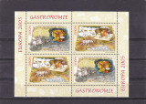 Romania - Europa 2005 - Gastronomie, bloc de 4 timbre LP 1683 a, MNH, Sanatate, Nestampilat