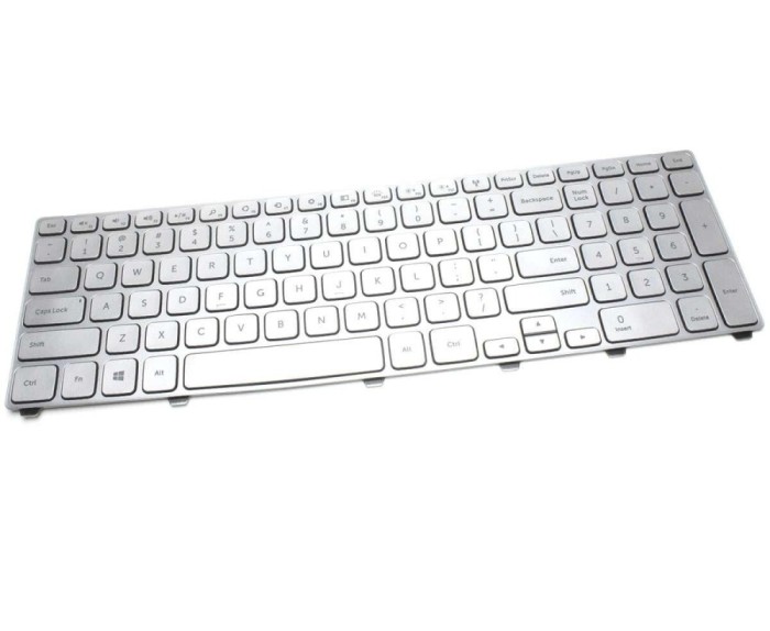 Tastatura Dell 0P4G0N iluminata backlit, 4V02C iluminata backlit, 9Z NAVBW 001 iluminata backlit, NSK LH0BW
