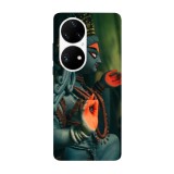 Husa compatibila cu Huawei Nova Y70 model Indian statue, Silicon, TPU, Viceversa, Transparent, Carcasa