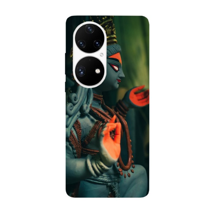 Husa compatibila cu Huawei Nova Y70 model Indian statue, Silicon, TPU, Viceversa