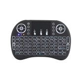 Cumpara ieftin Tastatura Wireless iluminata cu touchpad, 2.4GHz