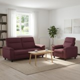 Set de canapea 2 pcs Violet Tesatura