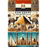 ESIM Egypt, Unlimited Plus, 30 Days