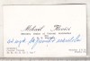 Bnk div Carte de vizita cu felicitare olografa - Mihail Ilovici - scriitor
