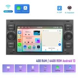 Navigatie Android dedicata Ford Focus Galaxy, S-Max ,Kuga, Transit, Fiesta, Fusion, 4GB Ram, 64GB Rom, Quad Core, Carplay Wireless, Mirror Link, Bluet