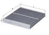 Filtru habitaclu cu carbon activ MAHLE LAK234