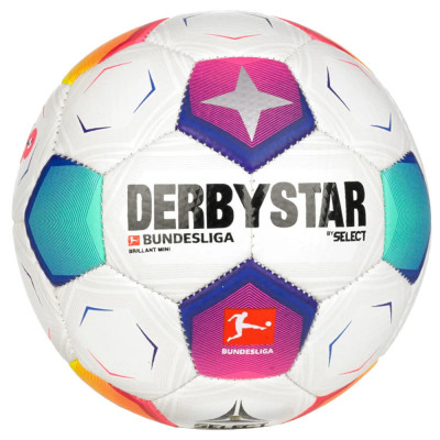 Mingi de fotbal Derbystar Bundesliga Brillant V23 Mini Ball 162009C alb foto