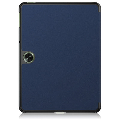 Husa tableta compatibila oneplus pad go, foldpro cu microfibra, auto sleep/wake, blue foto