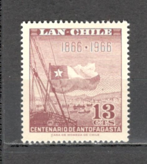 Chile.1966 Posta aeriana-100 ani orasul Antofagasta GC.53