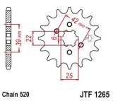 Pinion fata 15 dinti pas lant 520 &ndash; Can-Am DS 250 (06-15) - E-Ton VXL 250 Vector (06-13) - TGB Blade 250-325 (07-14), Oem