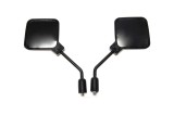 Set 2 oglinzi moto/atv ,245, filet M10, patrate, culoare negru Cod Produs: MX_NEW LM0091