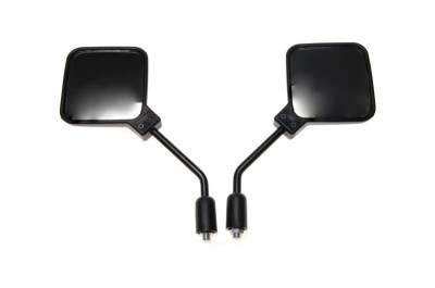 Set 2 oglinzi moto/atv ,245, filet M10, patrate, culoare negru Cod Produs: MX_NEW LM0091 foto