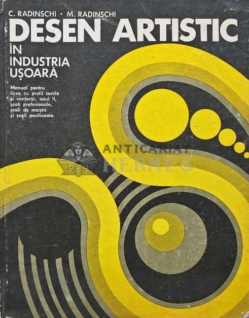 Desen artistic in industria usoara - 1977 - C. Radinschi (AB15)