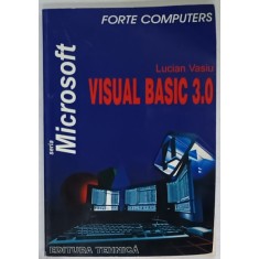 VISUAL BASIC 3.0 de LUCIAN VASIU , 1996, PREZINTA URME DE UZURA SI DE INDOIRE