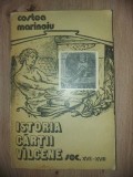 Istoria cartii vilcene sec. XVII-XVIII - Costea Marinoiu