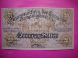 HOPCT BANCNOTA NOTGELD NR 12 - BUMSSOLDKIRCHEN 20 HELLER 1920 -AUSTRIA