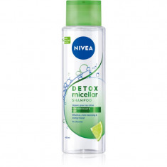 NIVEA Pure Detox Micellar șampon micelar răcoritor 400 ml