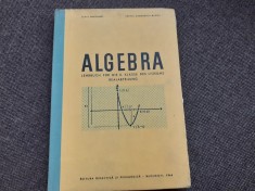 MATEMATICA MANUAL PENTRU CLASA A IX A ZLATE BOGDANOF EDITIE CARTONATA IN LIMBA GERMANA 1966