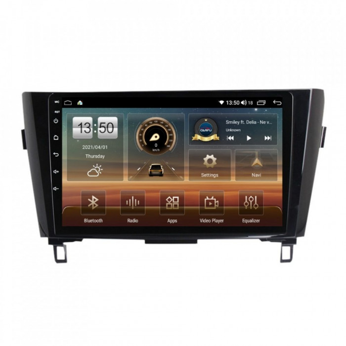Navigatie dedicata cu Android Nissan Qashqai II 2014 - 2021, 4GB RAM, Radio GPS