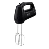 Mixer de mana Tefal Quick Mix HT310838, 300 W, 5 viteze, Negru