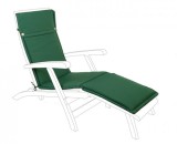 Cumpara ieftin Perna sezlong gradina textil verde 50x176x3 cm