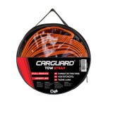Chinga Tractare Auto Carguard 4m, 4500kg, Portocalie, Carlige Siguranta, Remorcare Suv, Autoturisme