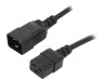Cablu Alimentare IEC C19 la IEC C20 5m Negru 16A