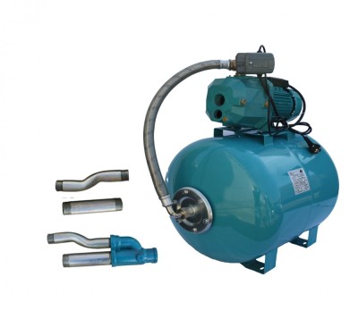 Hidrofor de mare adancime 23m cu ejector Omnigena DP355/80, rezervor 80 litri, 0.75 kW + set 4 stuturi filetate, OM5003/80+S foto