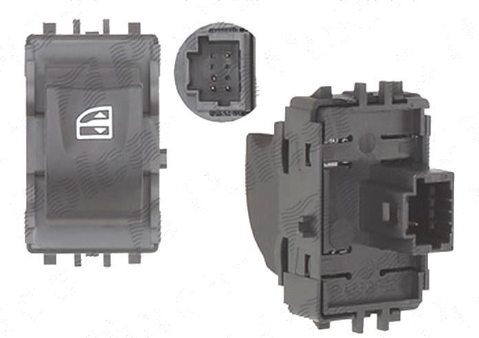 Buton , comutator macara usa Renault Clio Iv, 10.2012-; Megane 3, 10.2008-09.2016; Laguna 3 (T), 10.2007-, 1 buton