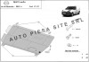 Scut metalic motor Opel Combo fabricat incepand cu 2012 APS-07,048, SCUT PROTECTION
