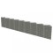 Perete gabion, 630 x 30 x 100 cm, otel galvanizat