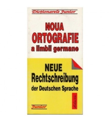 - Noua ortografie a limbii germane - Neue Rechtschreibung der foto