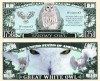 !!! SUA = FANTASY NOTE (TJ6) = BUFNITA DE ZAPADA - 2014 - UNC