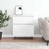 vidaXL Servantă, alb, 60x35x70 cm, lemn prelucrat