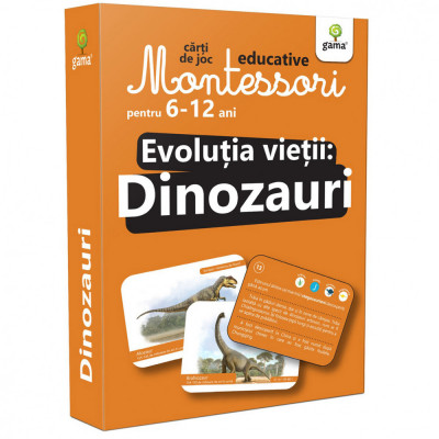 Evolutia vietii: Dinozauri/ Cjed. Montessori 6-12 ani foto